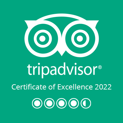 Trip Advisor Certificate of Excellence 2019.